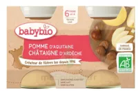 Babybio Pot Pomme Châtaigne à LE PIAN MEDOC