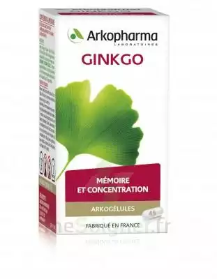 Arkogelules Ginkgo Gél Fl/45 à LE PIAN MEDOC