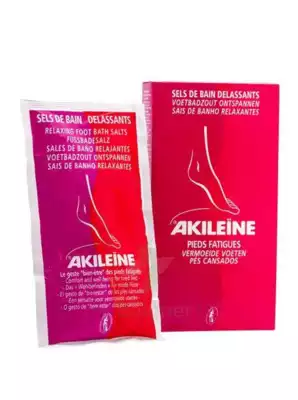 Akileine Soins Rouges Sels De Bain DÉlassant 2sach/150g à LE PIAN MEDOC